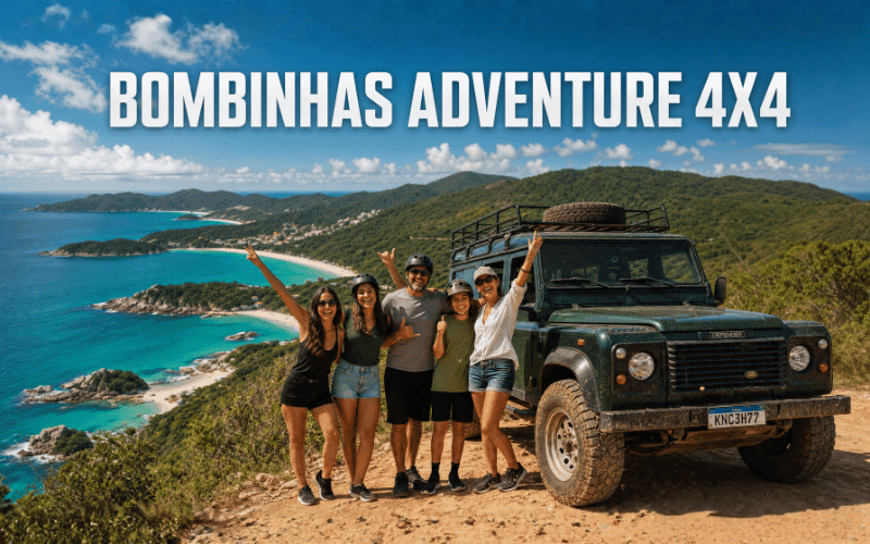 Tour de 4x4 em Bombinhas - Saida BC