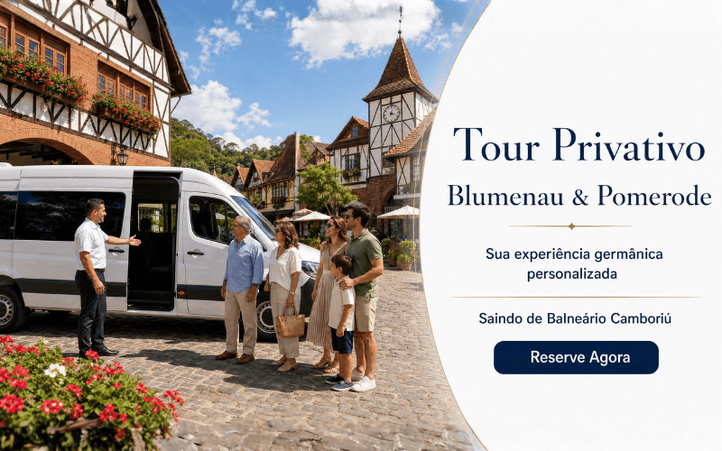 Tour Privativo Blumenau & Pomerode: Sua Experiência Germânica Personalizada