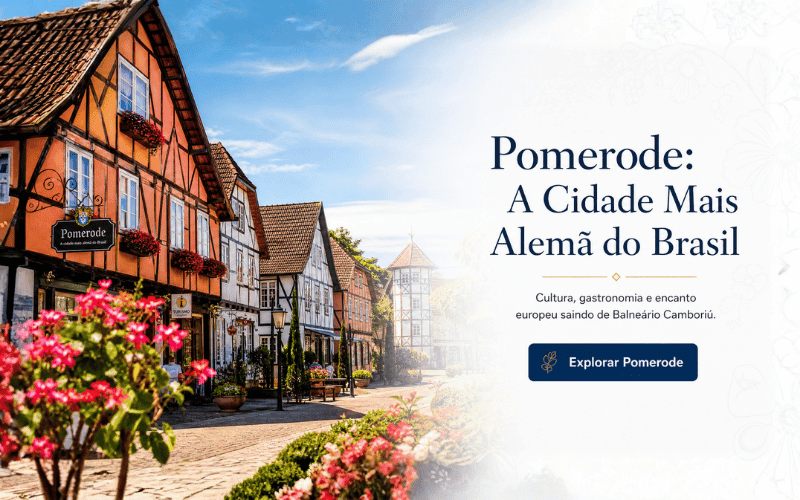 Tour Pomerode saindo de Balneário Camboriú
