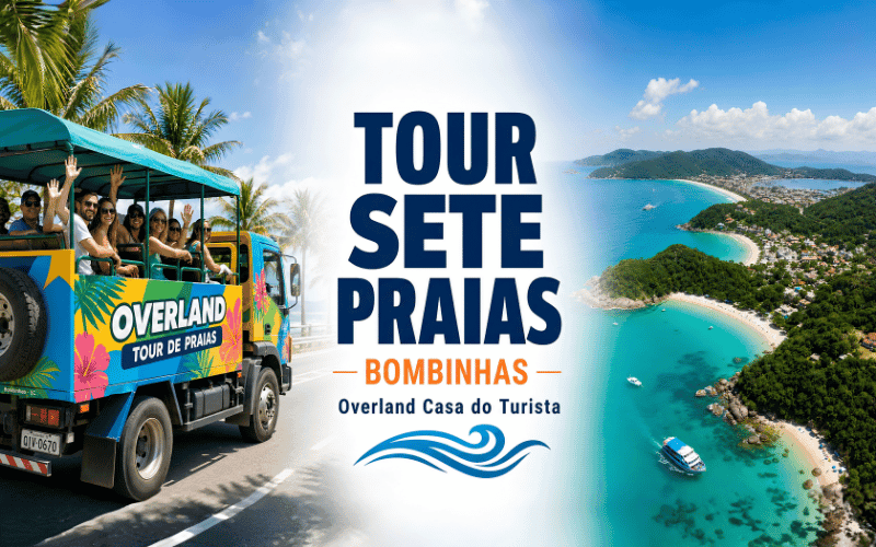 Tour Bombinhas: 7 Praias em 1 Dia