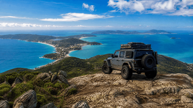 Tour de 4x4 em Bombinhas - Saida BC