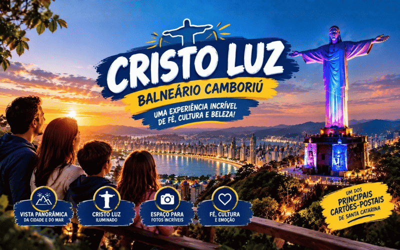 Ingresso Cristo Luz em Balneário Camboriú