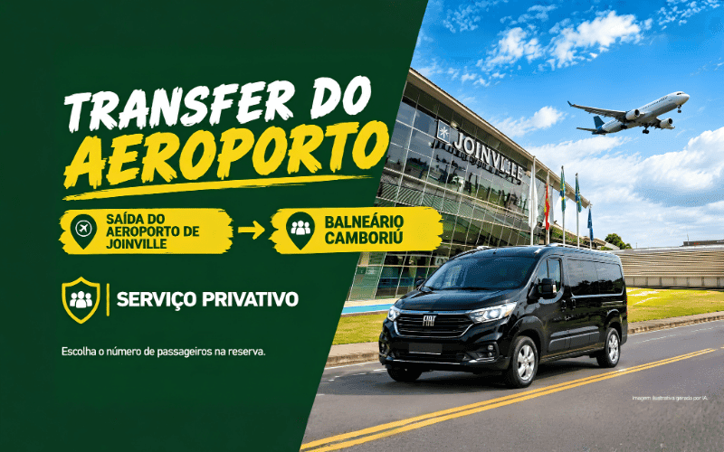 Aeroporto Joinville para Balneário Camboriú