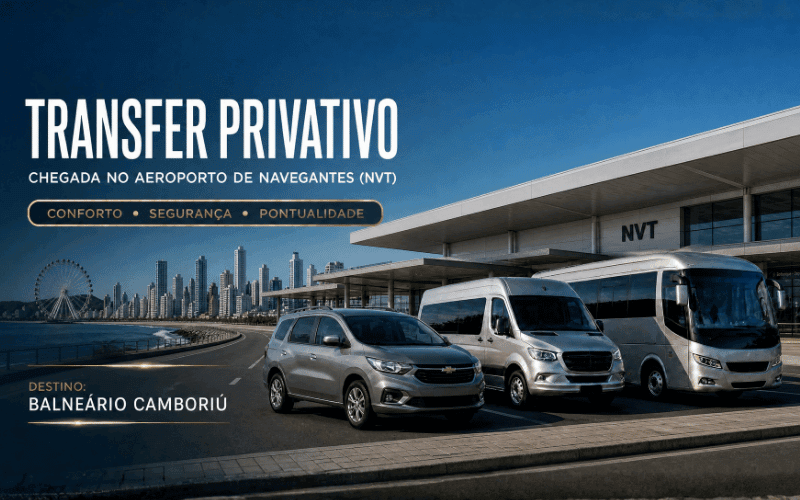 Aeroporto de Navegantes para Balneário Camboriú