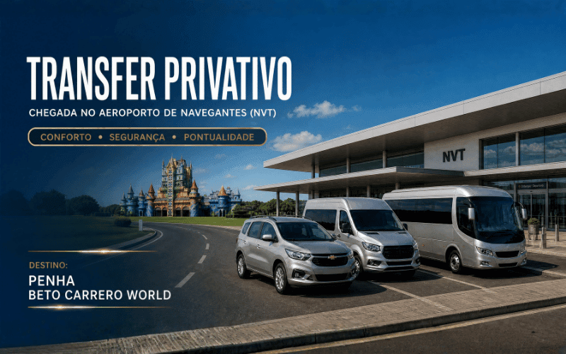 Aeroporto de Navegantes para Penha