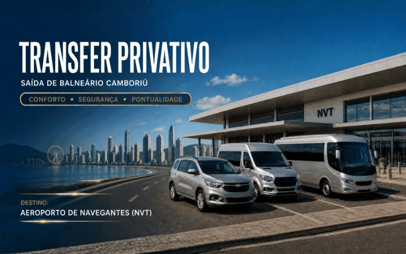 Balneário Camboriú para Aeroporto de Navegantes