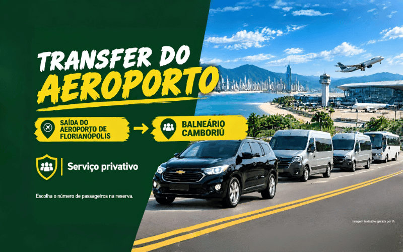 Aeroporto Florianópolis para Balneário Camboriú